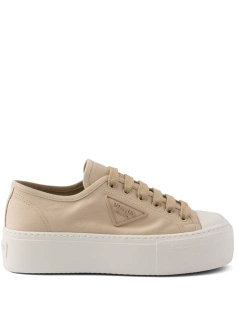 prada sneakers soft rubber|Prada lace up sneakers.